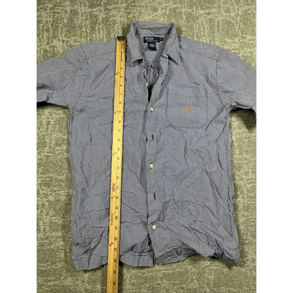 Vintage Polo Ralph Lauren Short Sleeve Button Down Shirt Size M